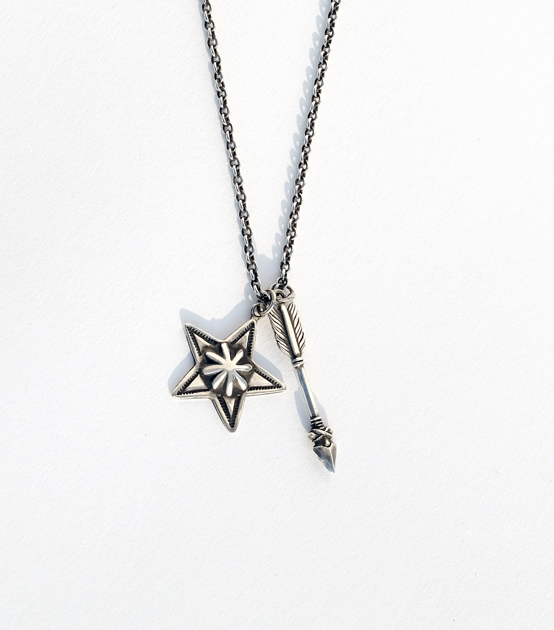 Arrow and Star Necklace