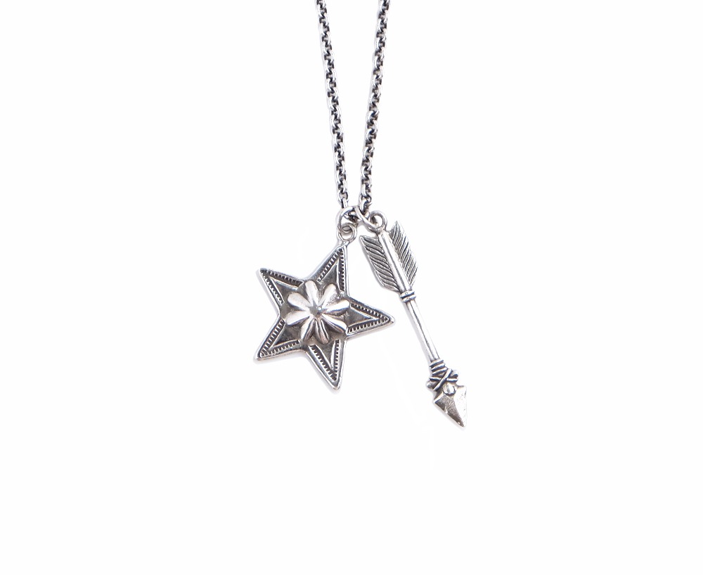 Arrow and Star Necklace